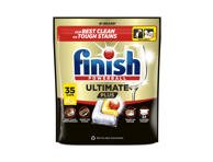Indaplovių indų ploviklio kapsulės Finish Ultimate Plus Lemon, citrinų kvapo, 35 vnt