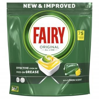 Indaplovių kapsulės FAIRY ADW Ain1, 75 vnt