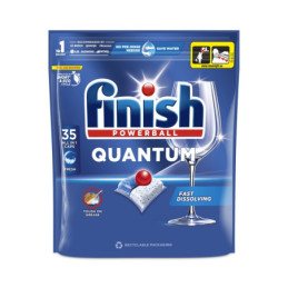 Indaplovių kapsulės FINISH QUANTUM ALL IN 1 FRESH, 35 vnt