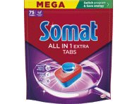 Indaplovių tabletės SOMAT ALL IN ONE, 75 vnt., 75 vnt
