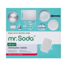 Indaplovių tabletės su Soda 30 pcs x, 20 g