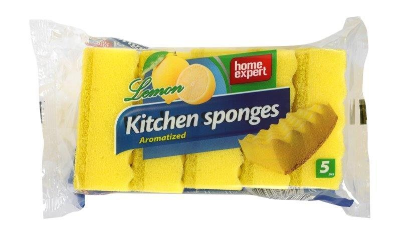 Indų kempinėlės HOME EXPERT AROMA, aromatizuotos, 5 vnt