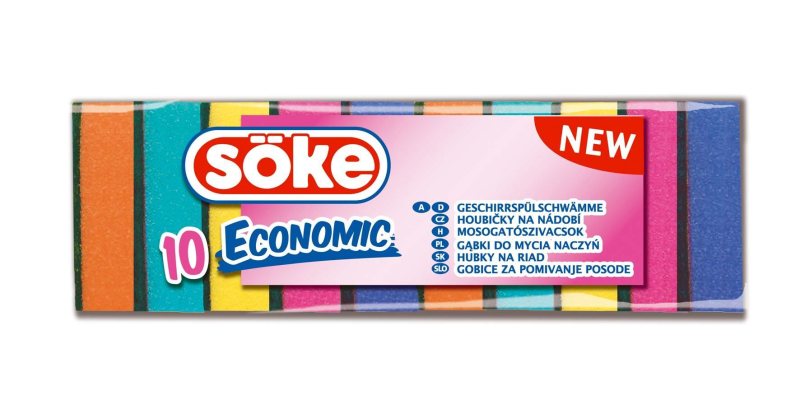 Indų kempinėlės SÖKE ECONOMIC, 10 vnt