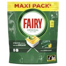 Indų pl. kap. FAIRY ALL IN ONE LEMON, 71 vnt