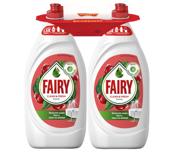 Indų ploviklis FAIRY Pomegranate, 2 x 1.35 l