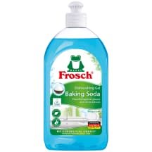 Indų plovimo gelis su soda FROSCH, 500 ml