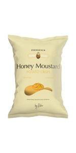 Inessence Honey Moustard Bulvių traškučiai, 125 g