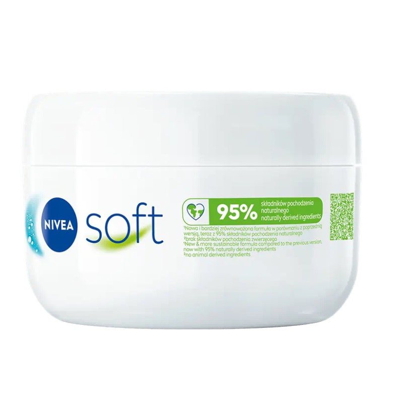 Intensyviai drėkinamasis kremas Nivea Soft, 300 ml