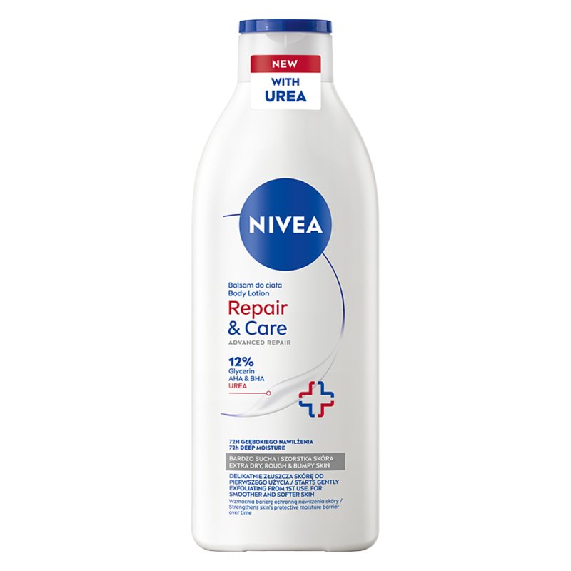 Intensyviai drėkinamasis kūno balzamas Nivea Repair & Care, 400 ml