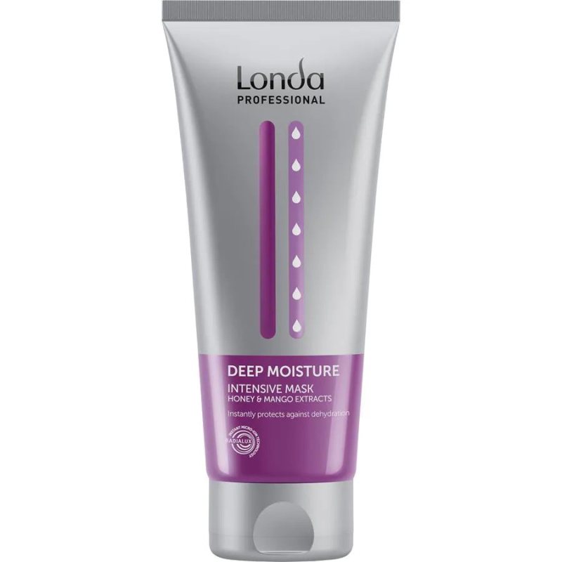 Intensyviai drėkinamoji plaukų kaukė Londa Professional Deep Moisture Intensive Mask, 200 ml
