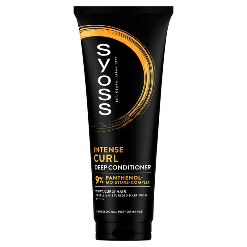 Intensyvus kondicionierius banguotiems ir garbanotiems plaukams Syoss Intense Curl, 250 ml
