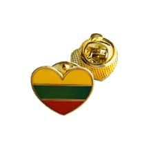 Įsegamas ženkliukas ŠIRDUTĖ LIETUVA MAIA