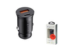 Išmanusis automobilinis įkroviklis HAVIT PD20W/QC18W, 1 vnt