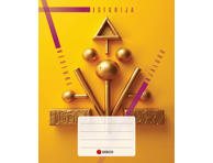 Istorijos sąsiuvinis DISCO, ., langeliais, 32 l