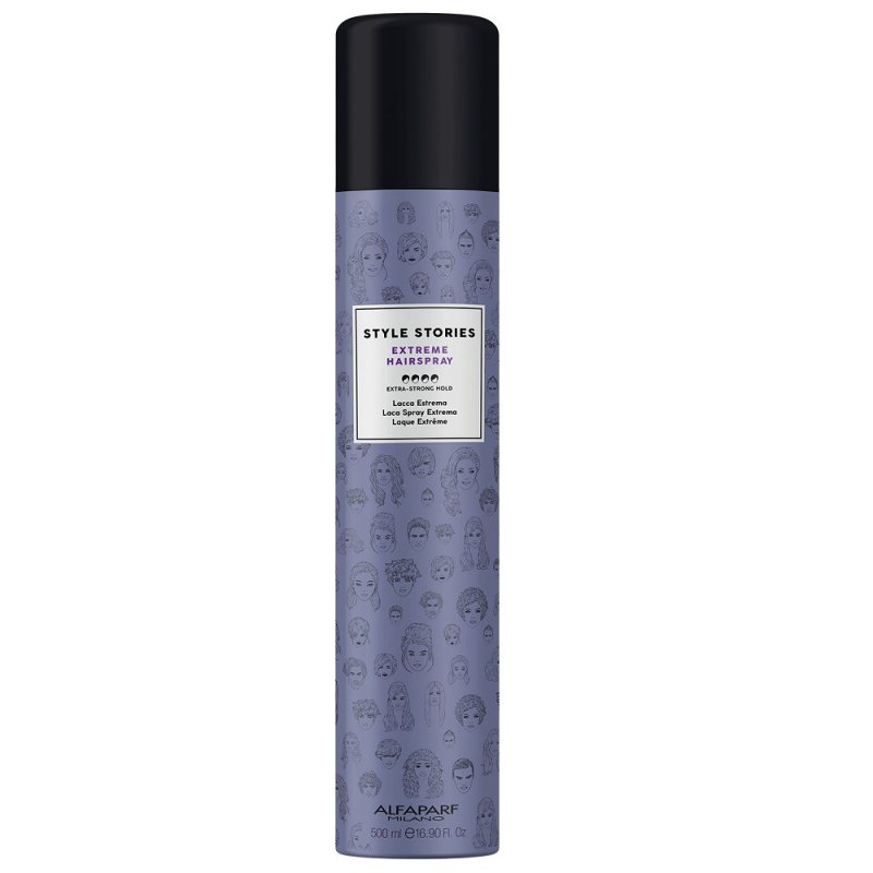 Itin stiprios fiksacijos plaukų lakas Alfaparf Style Stories, 500 ml