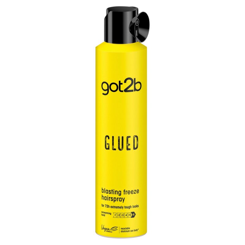 Itin stiprios fiksacijos plaukų lakas got2b Glued Blasting Freeze, 300 ml