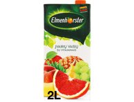 Įvairių vaisių, raudonųjų apelsinų sulčių gėrimas ELMENHORSTER, 2 l