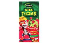 Įvairių uogų sulčių gėrimas ELMENHORSTER VITA (TIGRAS), 200 ml