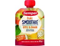 Įvairių vaisių tyrė SEMPER, nuo 6 mėn., 90 g
