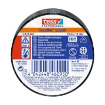 Izoliacinė juosta TESA x15mm juoda, 10 m