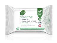 Jautrios odos drėgnosios servetėlės PURE SENSITIVE, 1 vnt