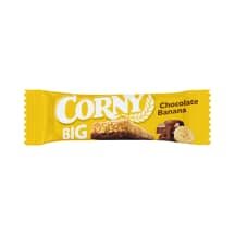 Javainis šok. ir bananų sk. CORNY BIG, 50 g