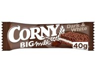 Javainių batonėlis CORNY su kakava ir pienu, 40 g