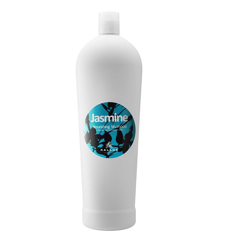Jazminų šampūnas sausiems ir pažeistiems plaukams Kallos Jasmine Nourishing Shampoo, 1000 ml