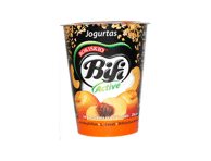 Jogurtas BIFI ACTIVE su persikais, dribsniais, 2 % rieb., 360 g