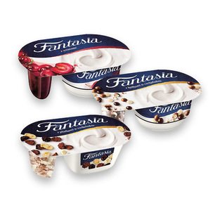 Jogurtas FANTASIA (3 rūšių), 102 g, 118 g, 100 g