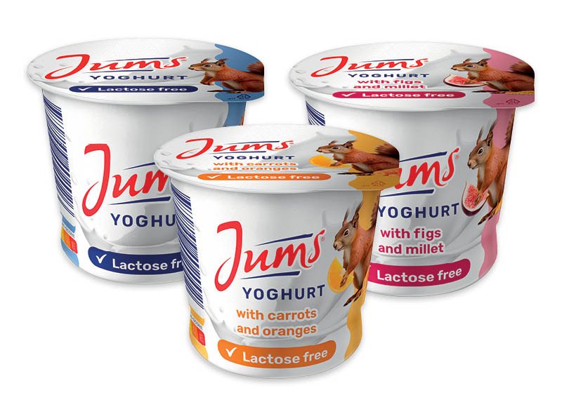 Jogurtas JUMS, be laktozės, 125 g