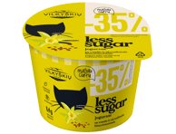Jogurtas su vanile, linų sėm. VILVI LESS SUGAR, 3,6 %, 200 g