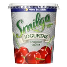 Jogurtas su vyšnių gab. SMILGA, 3,3 %, 380 g