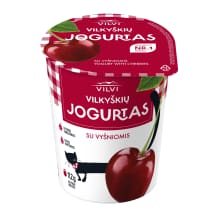 Jogurtas VILKYŠKIŲ su vyšn.3,6 % rieb., 350 g