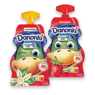 Jogurtinis užkandis DANONKI (2 rūšių), 70 g