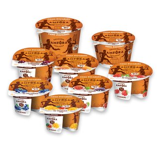 Jogurtui GRAIKIŠKA AMFORA (įv. rūšių), 150, 370 g