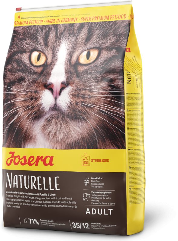 Josera su upėtakiu ir lęšiais Naturelle, 2 kg