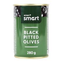 Juod. alyvuogės RIMI SMART be kaul., /11, 280 g