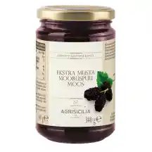 Juod. šilkmedž. uogų džemas AGRISICILIA, 340 g