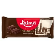 Juodasis šokoladas LAIMA Vilnius, 90 g