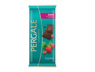 Juodasis šokoladas PERGALĖ su avietėmis, 85 g