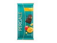 Juodasis šokoladas PERGALĖ su mangų įdaru, 100 g