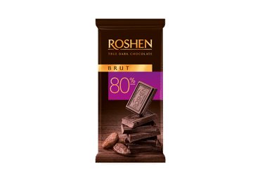 Juodasis šokoladas ROSHEN BITTER, 85 g
