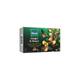 Juodoji arbata DILMAH, imbierų ir medaus sk., 30 g, 20 vnt