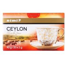 Juodoji Ceilono arbata RIMI, 40 g, 20 vnt