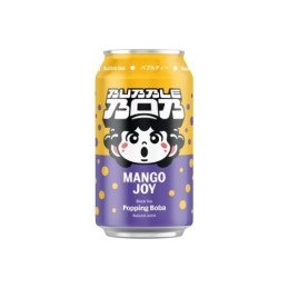 Juodos arbatos gėrimas BUBBLE BOB su mangų burbuliukais, 330 ml