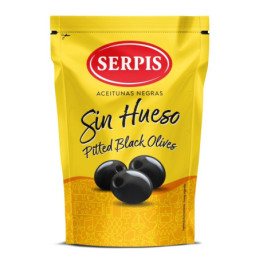 Juodosios alyvuogės SERPIS, be kauliukų, 170 g