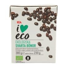 Juodosios pupelės I LOVE ECO, / 230 g, 380 g