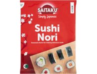 Jūrų dumblių lapai NORI SAITAKU, 14 g