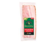 K. r. BAJORŲ KAIMIŠKO SKONIO kiaulienos šoninė, I r., 1 kg